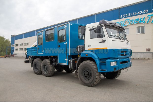 Автофургон ГПА УСТ 54535Р (12+2) ИМ 55 Камаз 43118-3027-50