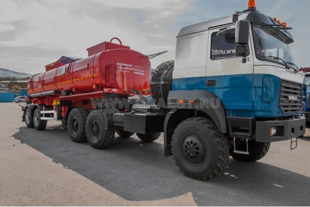 Полуприцеп цистерна ППЦ 22П-21-2Н УСТ 9465 рамная, насос