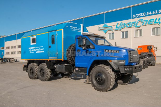Транспортно-бытовая машина ТБМ УСТ-54534В на шасси Урал 4320-74Е5Г38 NEXT