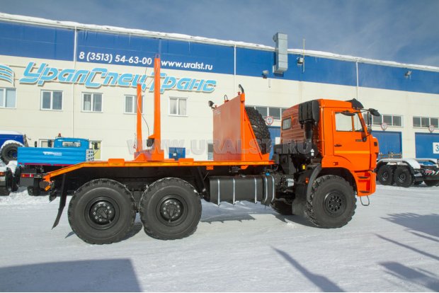 Лесовоз УСТ 5453 Камаз 43118 