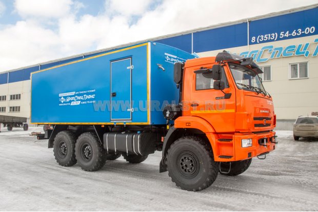 Изотермический фургон УСТ 5453 Камаз 43118-50