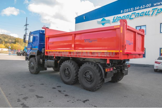 Самосвал АС 10-11 трехстор. УСТ 5453 Урал 5557-80Е5, сп.м