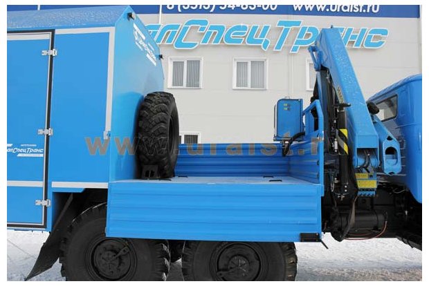 ГПА с КМУ ИМ-95 УСТ 5453 Урал 4320-1151-61