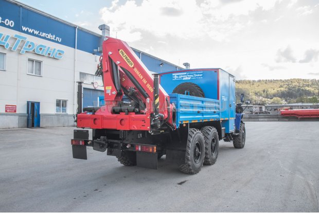 Автобус грузопассажирский ГПА с КМУ ИМ-150N УСТ 5453 Урал 4320-60Е5