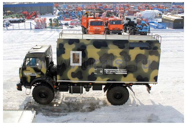 Автомобиль для охоты УСТ 5453 Камаз 43502