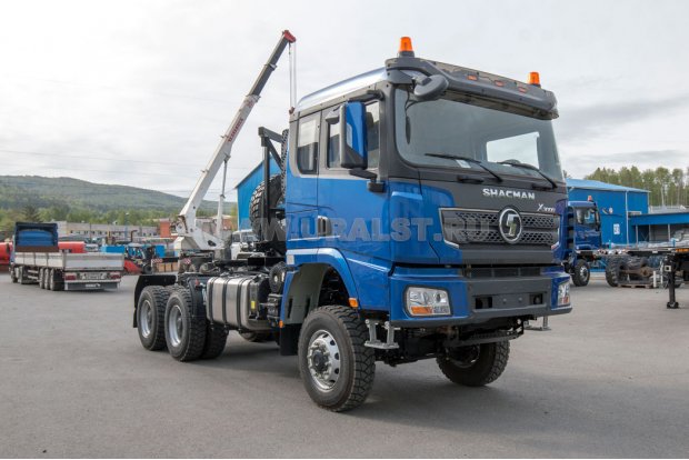 Тягач УСТ 5453 SHACMAN SX32586V385 (6х6), КБ 3775 мм, 315/80R22,5 ДОПОГ 