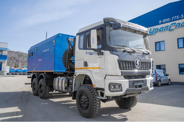 ППУА 1600/100 УСТ 5453 SHACMAN SX32586V385 6х6, 14R20, база 4575мм насос Kopper Pumps