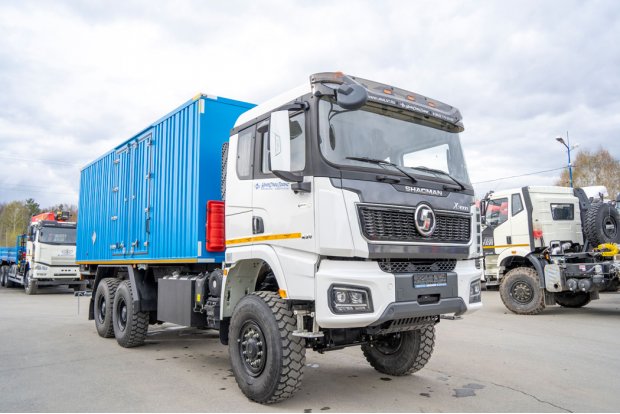  Автомобиль ВВ SHACMAN SX32586V385 (6х6, 4575мм) контейнерного типа 