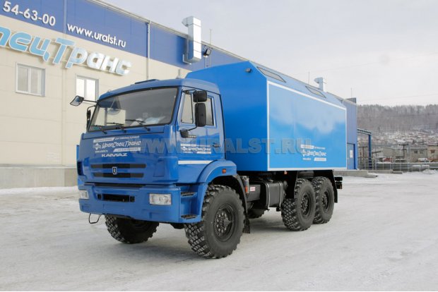 ПАРМ-01Т УСТ-54535 Камаз 5350-42 с токарным станком