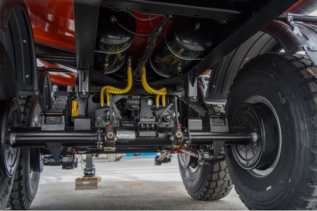 Рессорно-балансирная подвеска с РШ