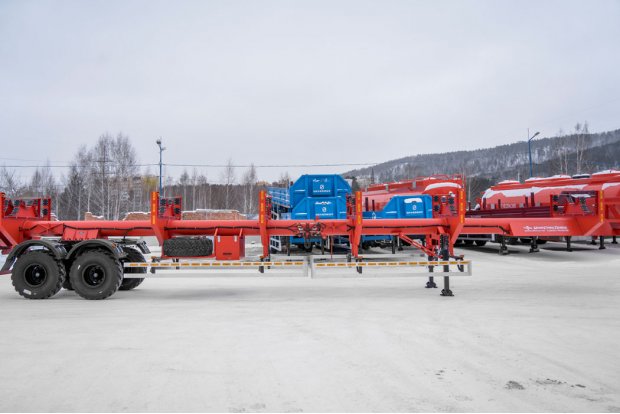 Полуприцеп опоровоз ППО 22-23-У унив.коники