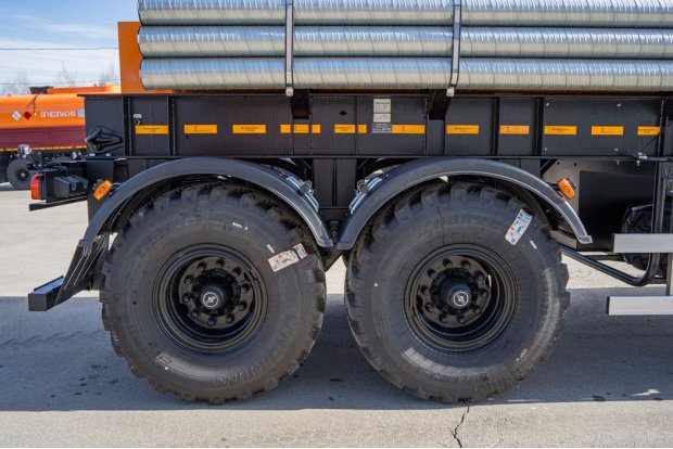 Оси полуприцепа