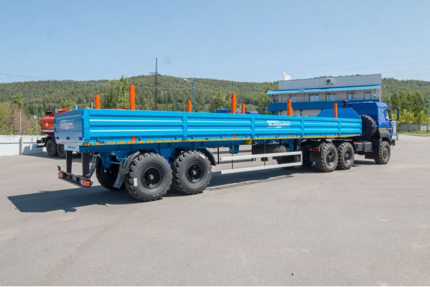 Полуприцеп бортовой ППБ 20Б-21-12К-03 УСТ 9465 ССУ 1500