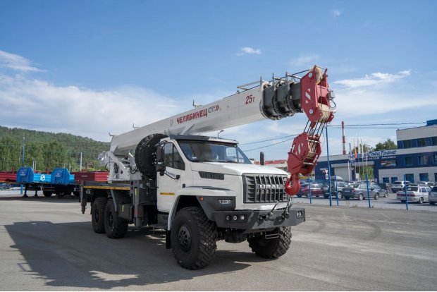 Автокран КС 55732-25-28 "Челябинец" Урал NEXT 4320-72Е5