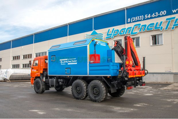 ПАРМ с КМУ PK-15500С УСТ 5453 Камаз 43118