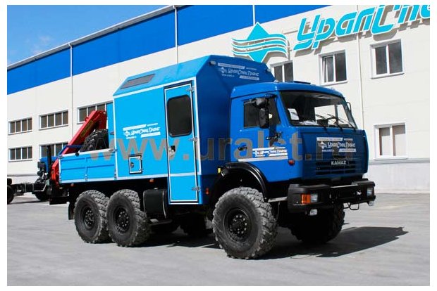 Фургон Камаз Агрегат  ремонта и обслуживания станков-качалок с КМУ PK-8500A