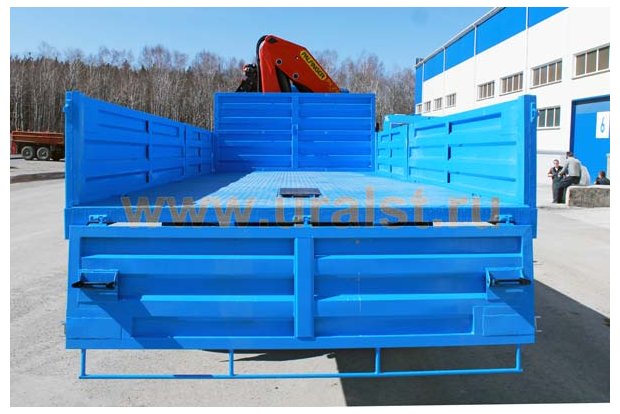 Бортовой с КМУ PK-23500А УСТ 5453 Камаз 43118 (Cummins)