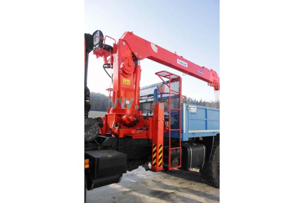 Бортовой с КМУ KS-2056 (тросовый) УСТ 54531 Камаз 43118-1098-10
