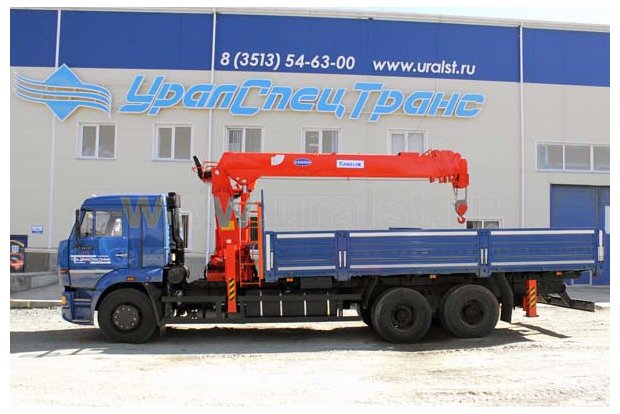 Бортовой с КМУ KS-2056 УСТ 54531 Камаз 65117
