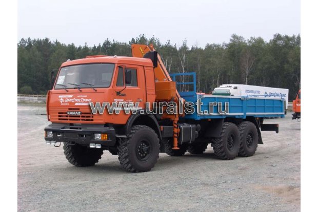 Бортовой с КМУ-130 УСТ 54531Камаз 43118-50