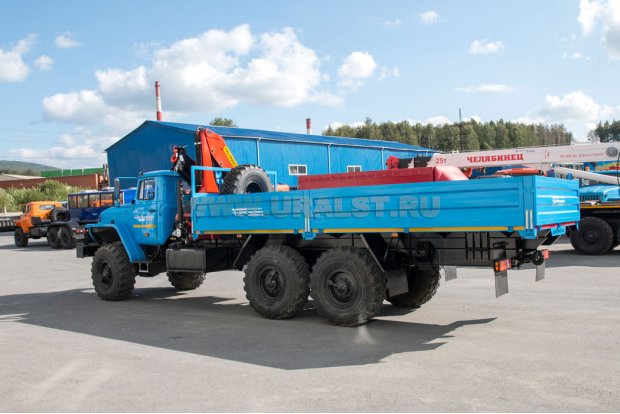 Бортовой с КМУ PK-15500А УСТ 5453 Урал 4320-1951-60