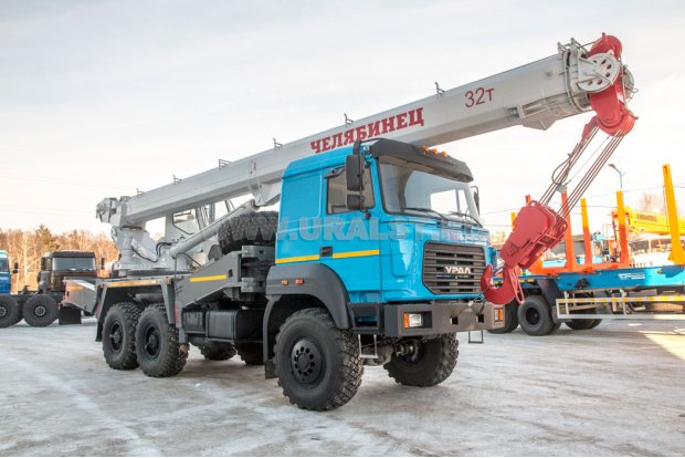 Автокран КС 55733-26-14 "Челябинец" Урал 5557