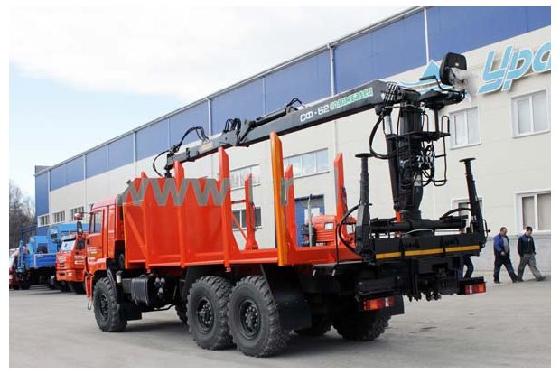 Сортиментовоз с СФ-62С Камаз 43118RB