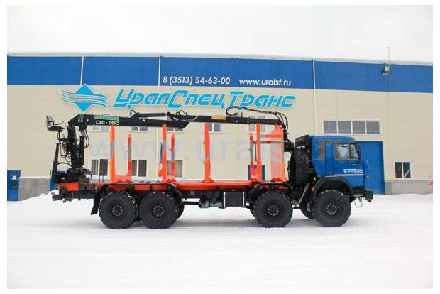 Сортиментовоз с ГМ СФ-85С Камаз 63501-51