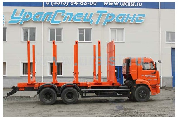 Сортиментовоз УСТ 5453 Камаз 65115-50