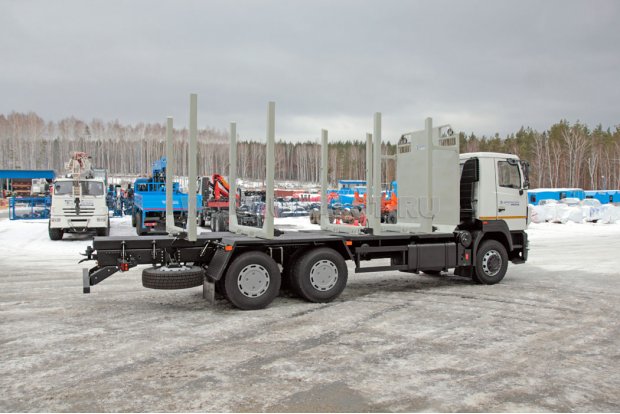 Автомобиль сортиментовоз МАЗ-6312В9-426-012
