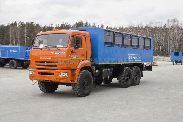 Автобус вахтовый 32+2 УСТ 54535 Камаз 43118-50