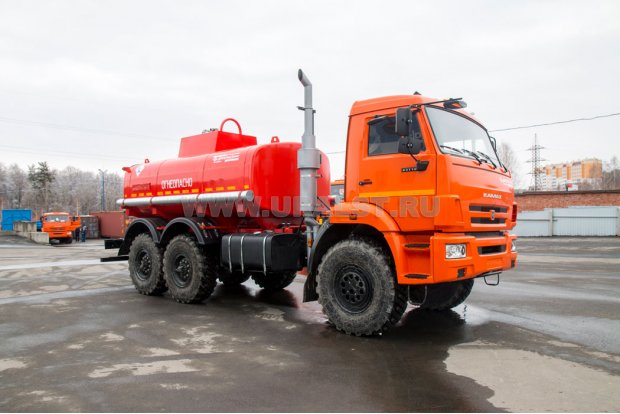 Автоцистерна бензовоз АЦ-10 УСТ 5453 Камаз 43118-50, доработка под ДОПОГ