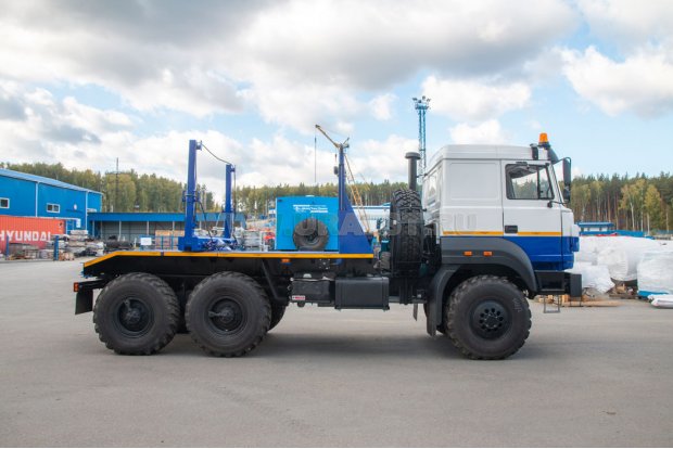 Лесовоз УСТ 5453 Урал М 5557-80Е5 сп.м