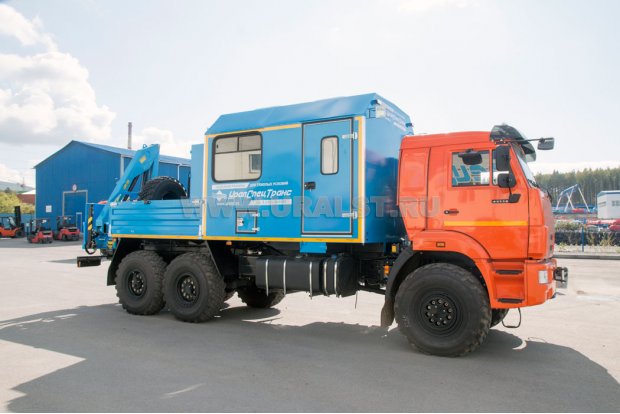 АРОК с КМУ ИМ-55 УСТ Камаз 43118-50