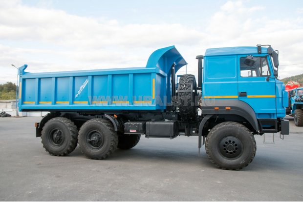 Самосвал АС 10-12 УСТ 5453 Урал 5557-82Е5 (ПГЦ) сп.м