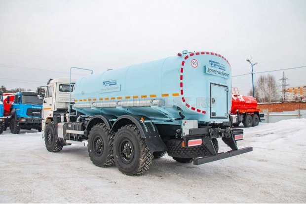 Автоцистерна для воды АЦ 10 молоковоз УСТ 5453 Камаз 43118-50