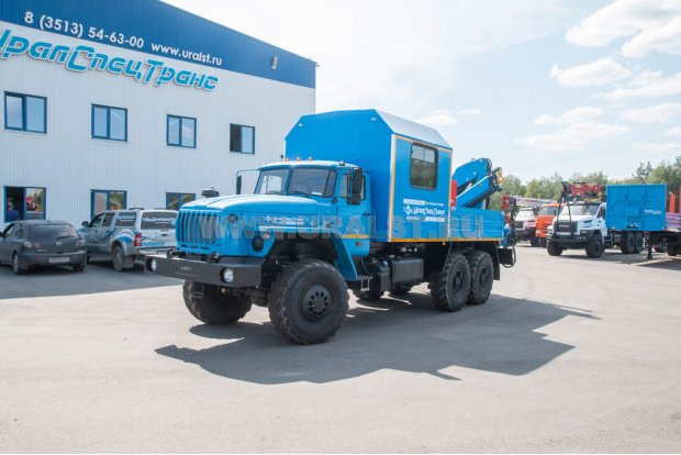 ГПА с КМУ ИМ-150 УСТ 5453 Урал 4320-1951-60