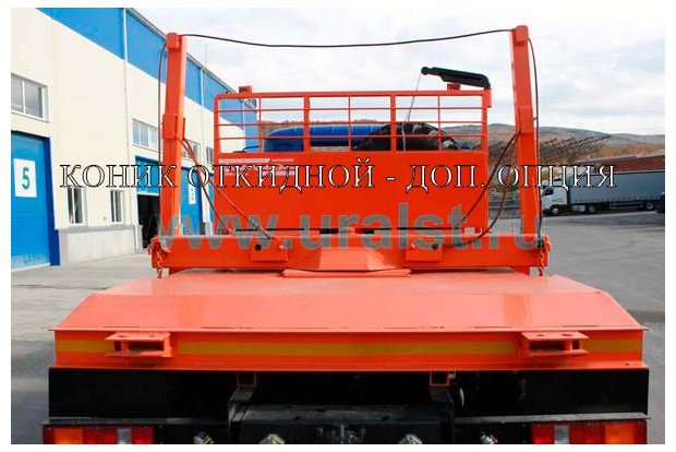 Лесовоз УСТ 5453 Урал М 5557-72Е5