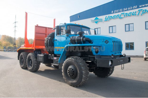 Лесовоз УСТ 5453 Урал М 5557-60Е5