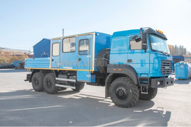 ГПА 6+2 мест открытый кузов Урал 4320-82М УСТ-5453