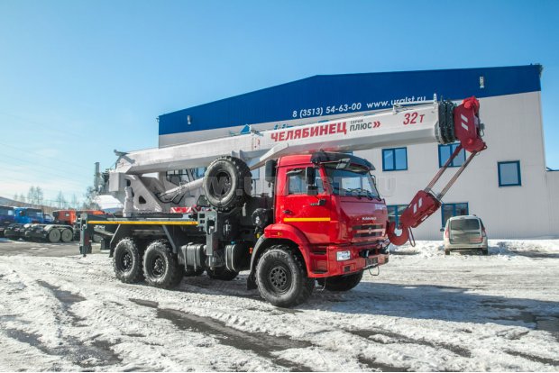 Автокран КС 55733-32-33 "Челябинец" КАМАЗ 43118-50