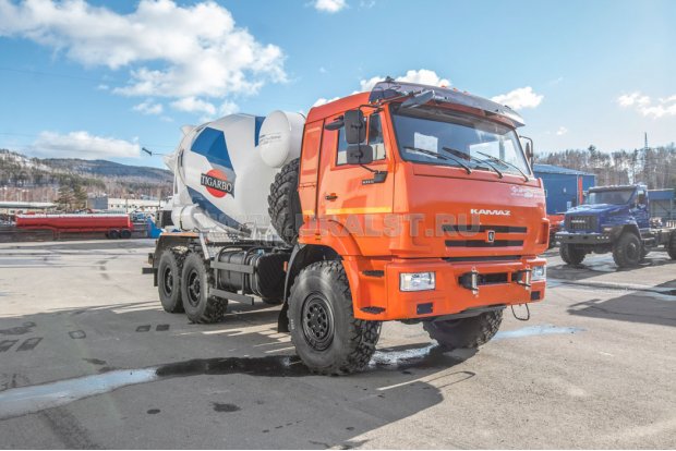 Автобетоносмеситель АБС 6ГП УСТ 54533N Камаз 43118-50 сп.м. 