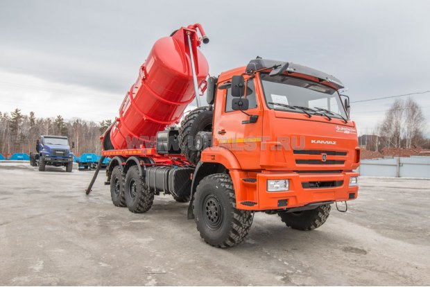 Автоцистерна МВС 10-ОД PNR УСТ 5453А4-60 Камаз 43118-50