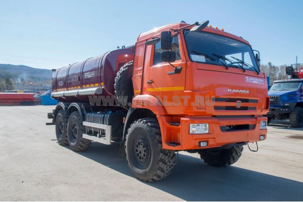 Автоцистерна для воды АЦПТ-10Н УСТ 5453 Камаз 43118-50 сп.м., насос, обогрев