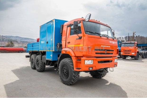 ГПА 6+2 откр. с КМУ ИМ-20 УСТ 5453 Камаз 43118