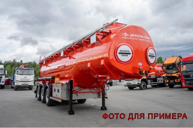 Полуприцеп цистерна для ГСМ (бензовозы) безрамные для вездеходов ППЦ 27К-32-2