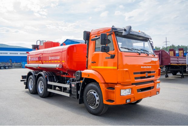 Автотопливозаправщик АТЗ-11Б УСТ 5453 Камаз 65115-48