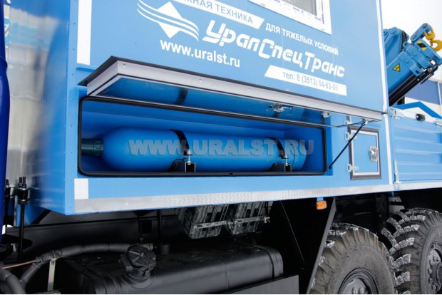 ПАРМ с КМУ ИМ-95 УСТ 5453 Урал 4320-1151-61