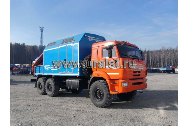 ПАРМ с КМУ PK-15500А УСТ 5453 Камаз 43118