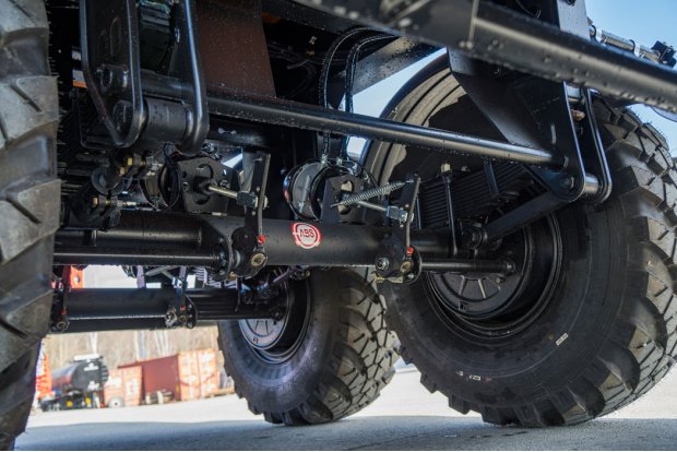 Рессорно-балансирная подвеска полуприцепа